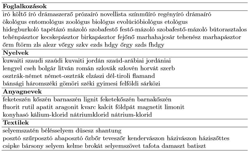 tezauruszokban sokszor related term viszonynak mondanak.
