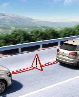 COFFEE BREAK ALERT A rendszer két óra folyamatos (65 km/h sebesség feletti) vezetés után figyelmezteti a vezetőt, hogy ideje szünetet tartani.