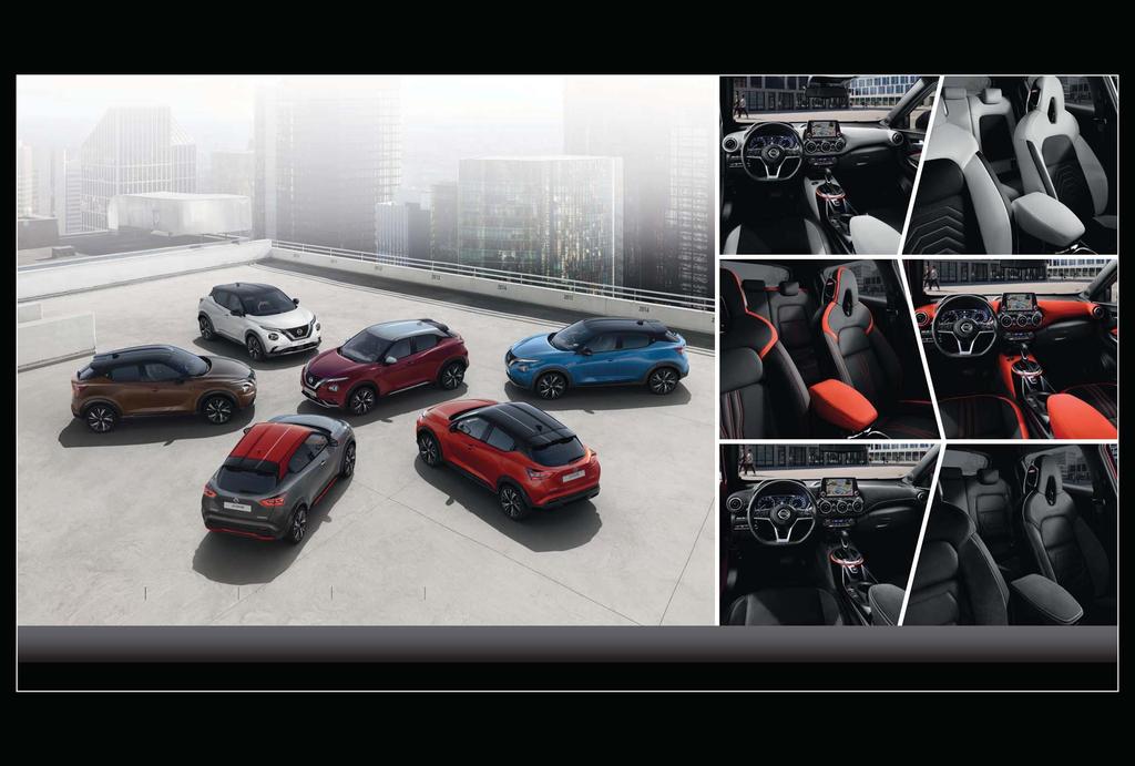 FEJEZZE KI EGYEDI STÍLUSÁT Csak egyvalami lehet izgalmasabb egy Nissan JUKE-nál: az ÖN új Nissan JUKE-ja.