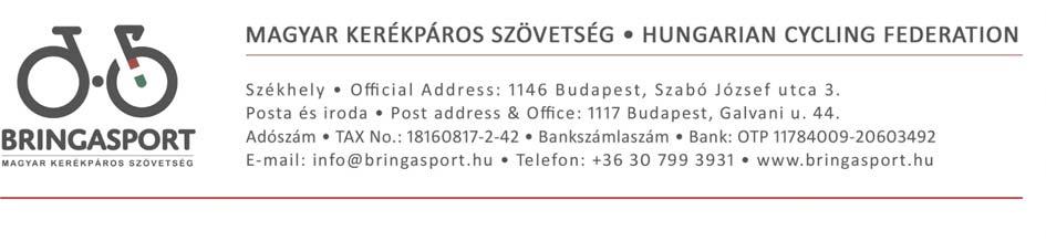 MKSZ ELNÖKSÉGI ÜLÉS 2016. szeptember 6. Helyszín: OT Industries Irodaház 16.30 óra Jegyzőkönyv Jelen voltak: Elnökség Polony István Balog Zoltán Nagy Ádám Soós Gábor Dr.