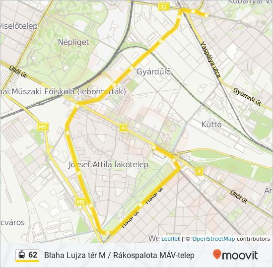 Útirány: Kőbánya Alsó Vasútáll. 14 megálló Száva Kocsiszín (1. Kapu) Ferihegyi repülőtérre vezető út, Budapest Határ Út M Ferde utca, Budapest Mészáros Lőrinc Utca Kőbánya Alsó Vasútáll.