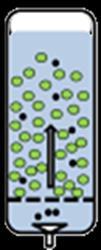 [fluidized bed] (k) terelő