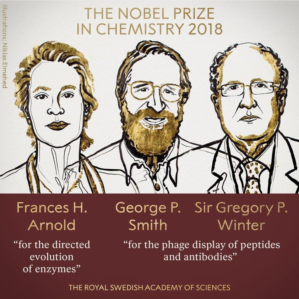 2 2018 Nóbel díj, Kémia Frances H.