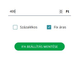 A mentés gomb megnyomása után az új kód rögzítésre kerül, a következő zárásnál a rendszer már csak ezt fogja elfogadni. 9.4.