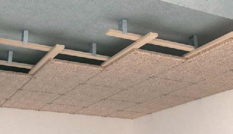 8.7 HOMOGÉN TÁBLÁK FÉM CD-PROFILON Tartószerkezet Beton Felhasználás Heraklith 2 tábla Heraklith lap Megfelelő Heraklith rögzítőelemek Heraklith Fémcsavar Biztonság Mindig tartsa be a 8.