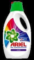 250 ml, 2 796 /l 619 CIF SÚROLÓSZER 500 ml, 1 238 /l 2 799 2 199 ARIEL MOSÓPOR
