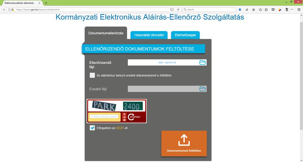 e-(nép)szavazás projekt A projekt eredményei alapján