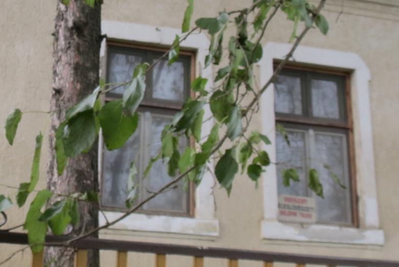 Falazott, mellvéd nélküli tornác (Petőfi
