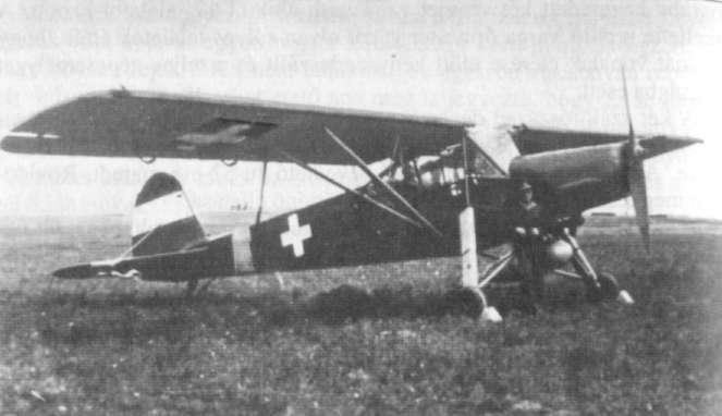 Fieseler Fi-156-os futár, és sebesültszállítógép ret, de a gépek indultak. Persze sok ejtőernyős-konténer a szovjet csapatok kezébe került.