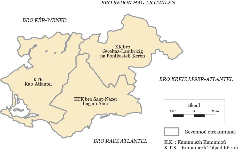 Kinnig an etrekumunelezh - 2010 Un takad studi savet gant servijoù an Ofis Publik eo ar Vro-Wenn hag ar Briver evit bezañ kevatal d