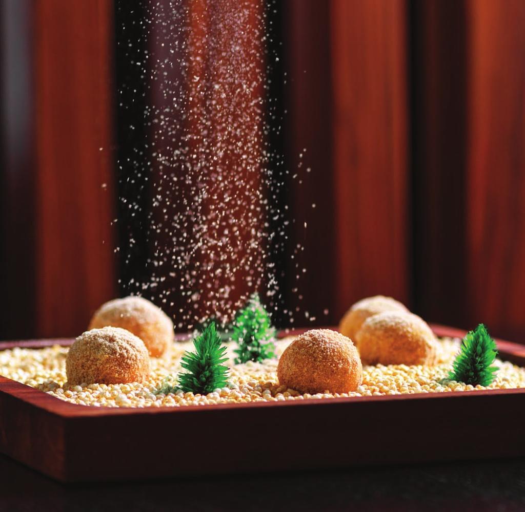 FESTIVE PARTY AT THE KITCHEN ÜNNEPI PARTY A THE KITCHENBEN What s Cooking in The Kitchen at Your Christmas Party? DATES: November-December 2019 A high-tech culinary corner meets cosy lounge.