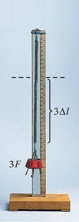 Erők fajtái, forgatónyomaték, egyensúly Rugalmas erő A rugalmas tárgy alakváltozása (pl. rugó megnyúlása) egyenesen arányos a rugalmas erő nagyságával. Ezért lehet pl. a rugót erőmérőnek használni.