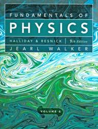 Course Textbook Fundamentals Of Physics, Halliday & Resnick, Jearl