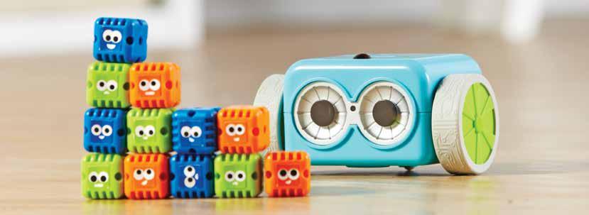 BOTLEY KÓDOLÓ ROBOT Botley könnyedén és barátságosan mutatja be a kódolást. Már 5 éves kortól ajánlott!