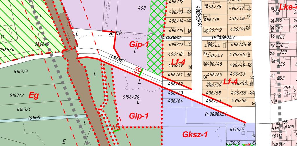 A módosítással érintett területegység szabályozási terve az egyeztetés idejére: Sz-2/ip* Nyugati ipari övezet szabályozási terv módosítás A képviselő-testületi jóváhagyást követően a módosítás