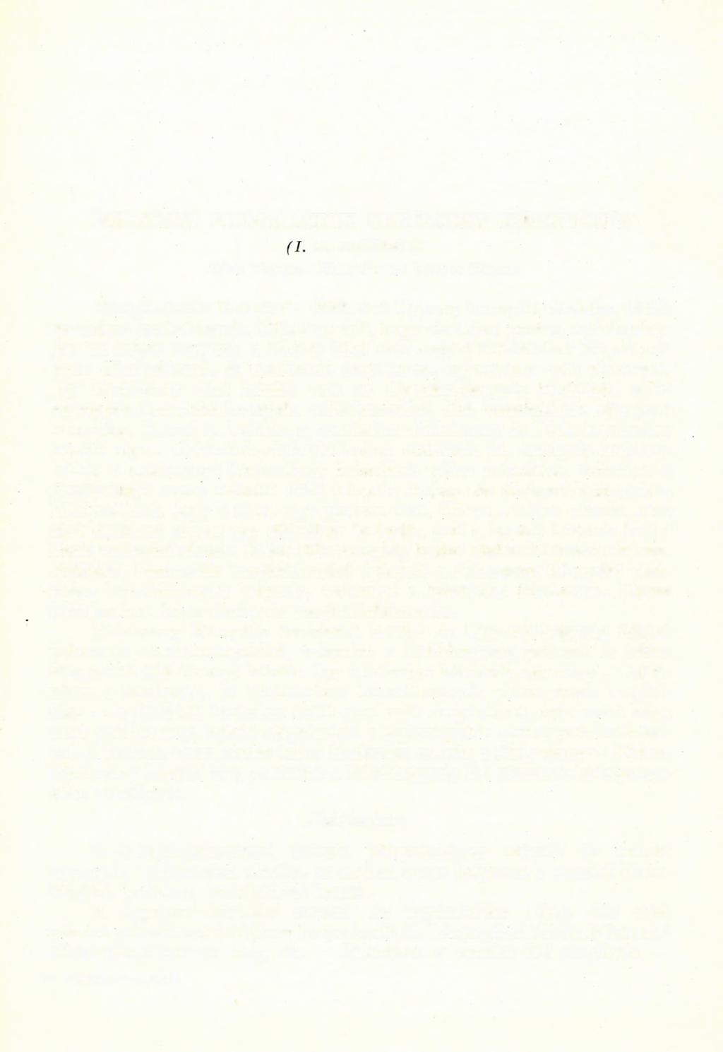FÖLDTANI VIZSGALATOK NEKÉZSENY KÖRNYÉKÉN sz. melléklettel) írta: B alogh K álm án és P antó Gábor Vizsgálataink P antó G. 1952. évi Uppony környéki részletes térképezéséhez csatlakoznak.