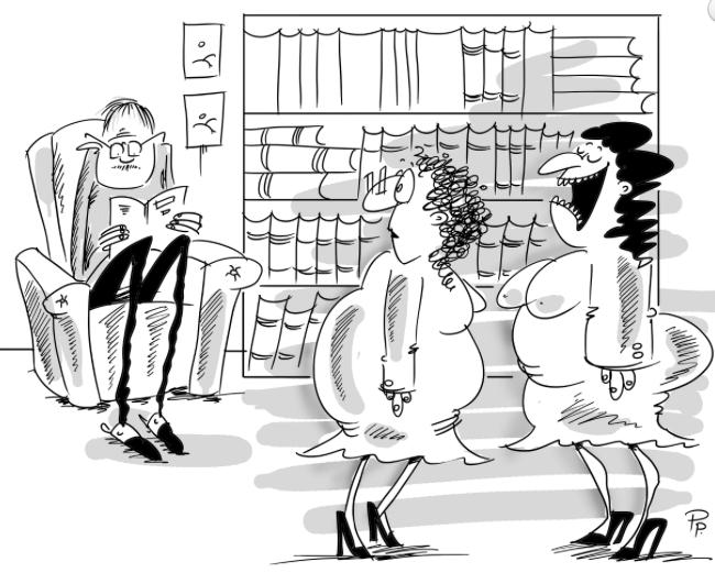 GERGELY ORSOLYA Skiccelt világ. Női szerepek megjelenítése székely karikatúrákban 6. kép: A drága mama Milyen szép ősz haja van a vejednek! Na látod, ezt is nekem köszönhetni! 39 4.