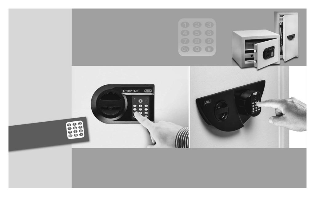 SecuTronic SecuTronic SecuTronic Electronic combination lock SecuTronic dp 03 / 2015 hu asználati utasítás sl Navodila za