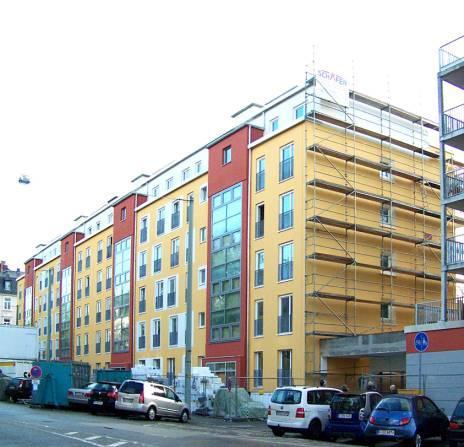 Fuessler Lakótömbök 160 lakás