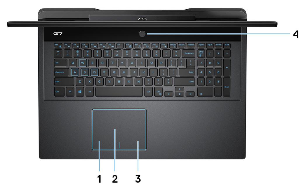 MEGJEGYZÉS: DisplayPort-eszköz csatlakoztatásához (külön megvásárolható) USB Type-C DisplayPort adapter szükséges. 2 USB 3.