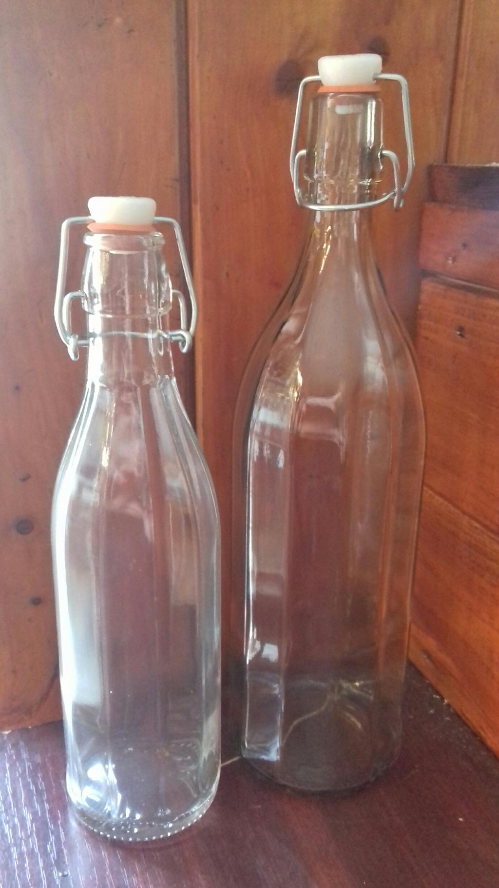 500 ml-es pálinkás üveg csattal 10 db szöglet 13 * 2,2 cm 1000 ml-es pálinkás üveg
