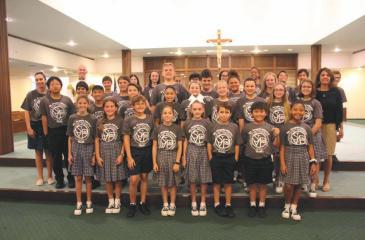 Angela Merici Middle School students for being