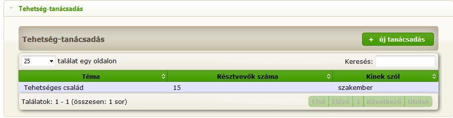 3. SZAKMAI követelmények: Tanácsadás bemutatása A + új