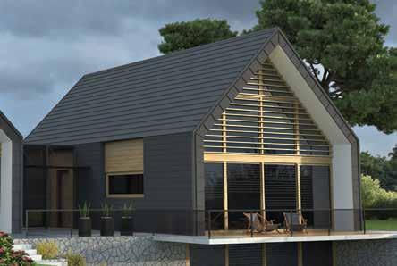 9 TWINTILE PLANO. KARBANTARTÁSt NEM IGÉNYLŐ HOMLOKZAT MODERN, LETISZTULT STÍLUSBAN.