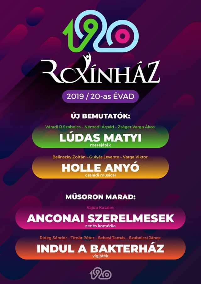 További információ: Roxínház, 7400 Kaposvár, Somssich P. u.