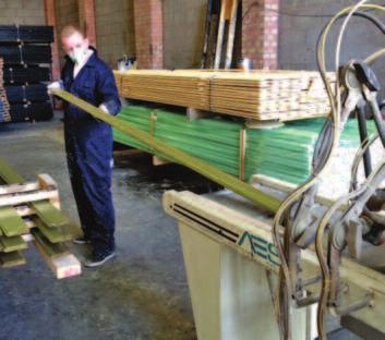 Industrial application of Teknos high performance coating system.