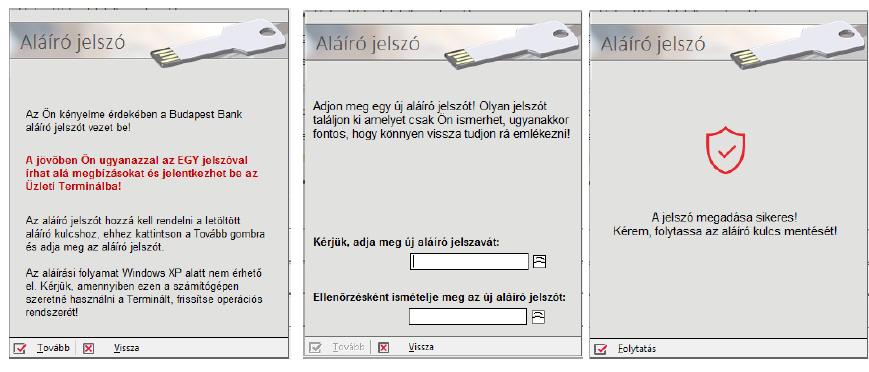 választott jelszavát!