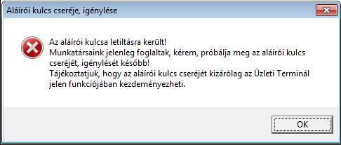 A továbblépéshez kattintson az OK gombra.
