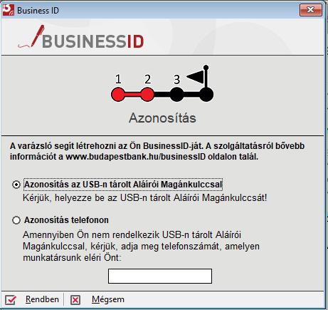 ha az Azonosítás telefonon opciót választotta, adja meg telefonszámát,