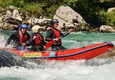 2 fő részére 2 napos rafting a szlovéniai Bovecben 2-2 programmal, mely lehet rafting és/ canyoning. 4 fő részére 1-1 vadvízi program a szlovéniai Bovecben, mely lehet rafting canyoning.