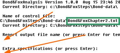 Bond&FoxSteps a Winsteps szoftver egy verziója, melyet Mike Linacre konfigurált elsősorban a Bond & Fox, 3 rd kiadása könyv tulajdonosai számára.