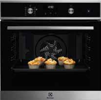 169 Katalitikus tisztítás ELECTROLUX EOD6C71X + EHF 6547 FXK SÜTŐ: automatikus hőmérséklet