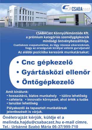 3 műszakos munkarend, bejárás céges busszal, plusz bónusz rendszer, cafetéria, túlóra-lehetőség. (Rizopes Kft.) 06-20/486-6823.