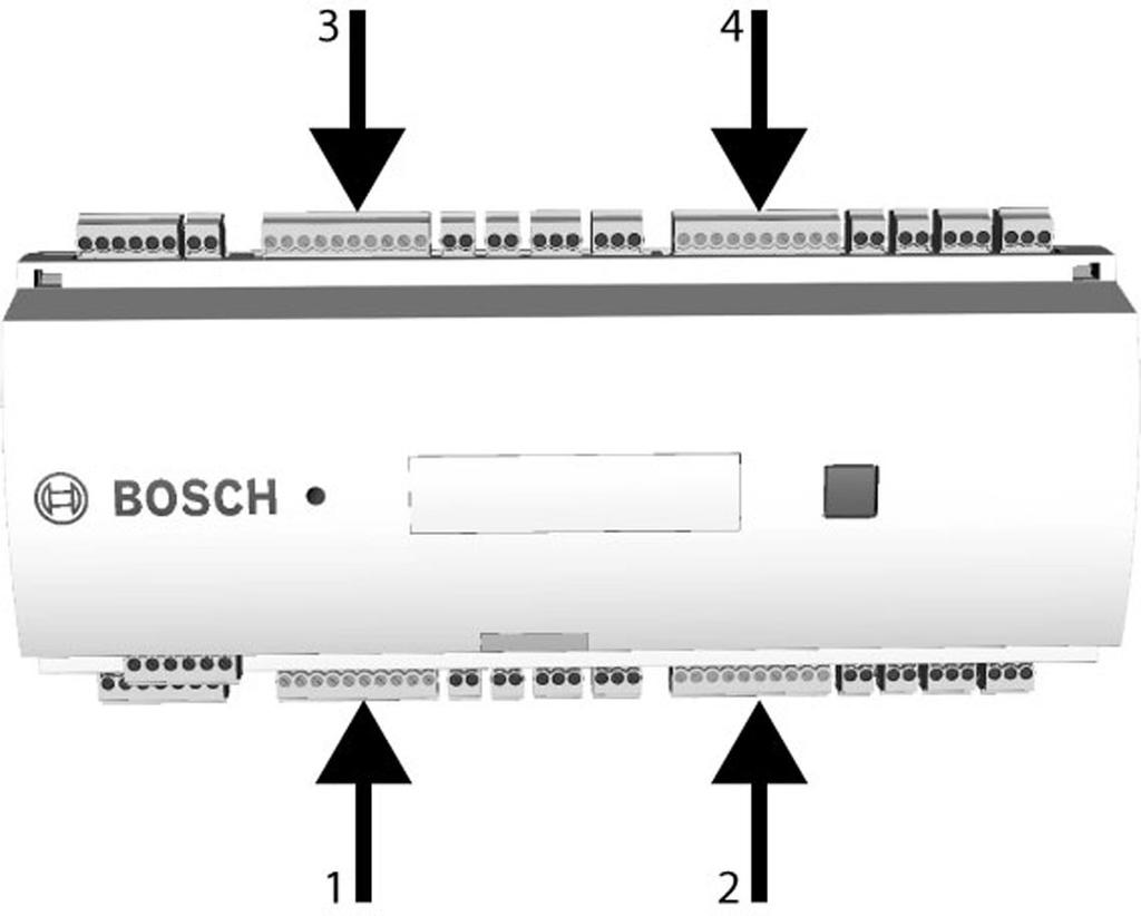 AMC2 Modular Controller Telepítés hu 27 4.13 Wiegand interfész kártyaolvasókhoz Megjegyzés!