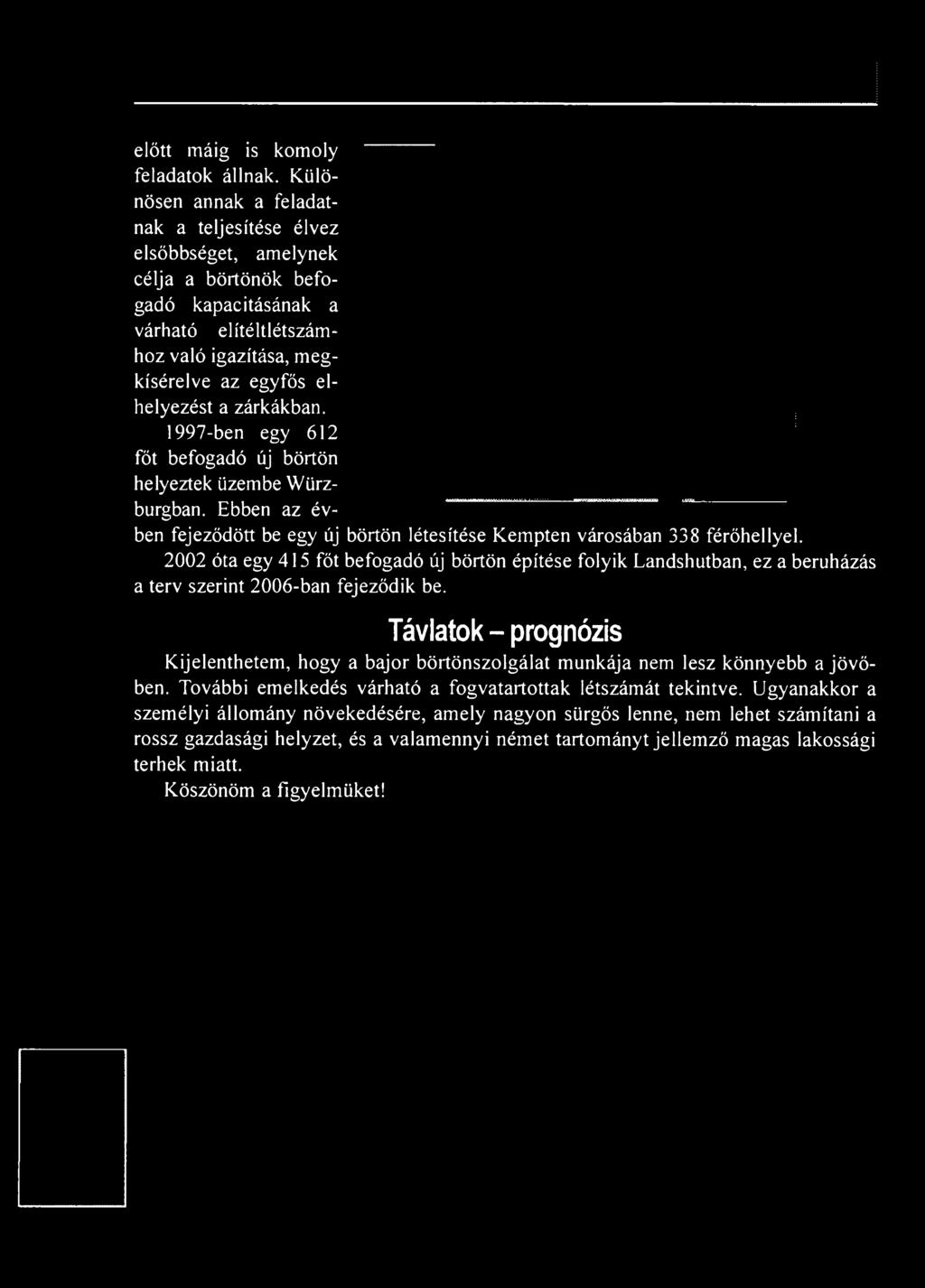 1997-ben egy 612 főt befogadó új börtön helyeztek üzembe Würzburgban.