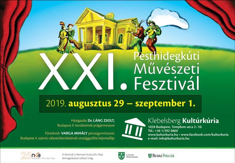 1500-2500 Ft Budavári Palota Savoyai Terasz MESTERSÉGEK ÜNNEPE 2019 14h Gatyamadzag, Pengetős Trió, Kátai Zoltán és Szokolay Dongó Balázs, Ünnepi koncert: Szalonna és bandája.