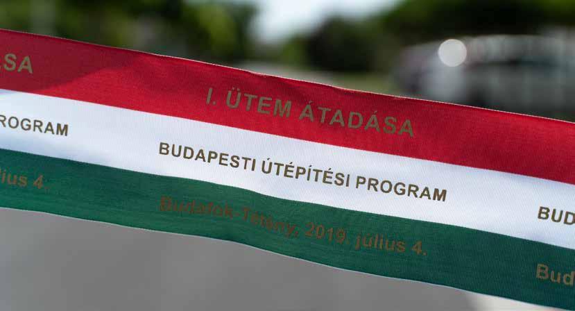 Fejlődő közlekedési hálózat 2014 2019 között: 11 432 méter új utat, 8247 méter új járdát és gyalogutat építettünk, 10 539 méter járdát és 5562 méter utat újítottunk fel, 1 lépcsőt megújítottunk a