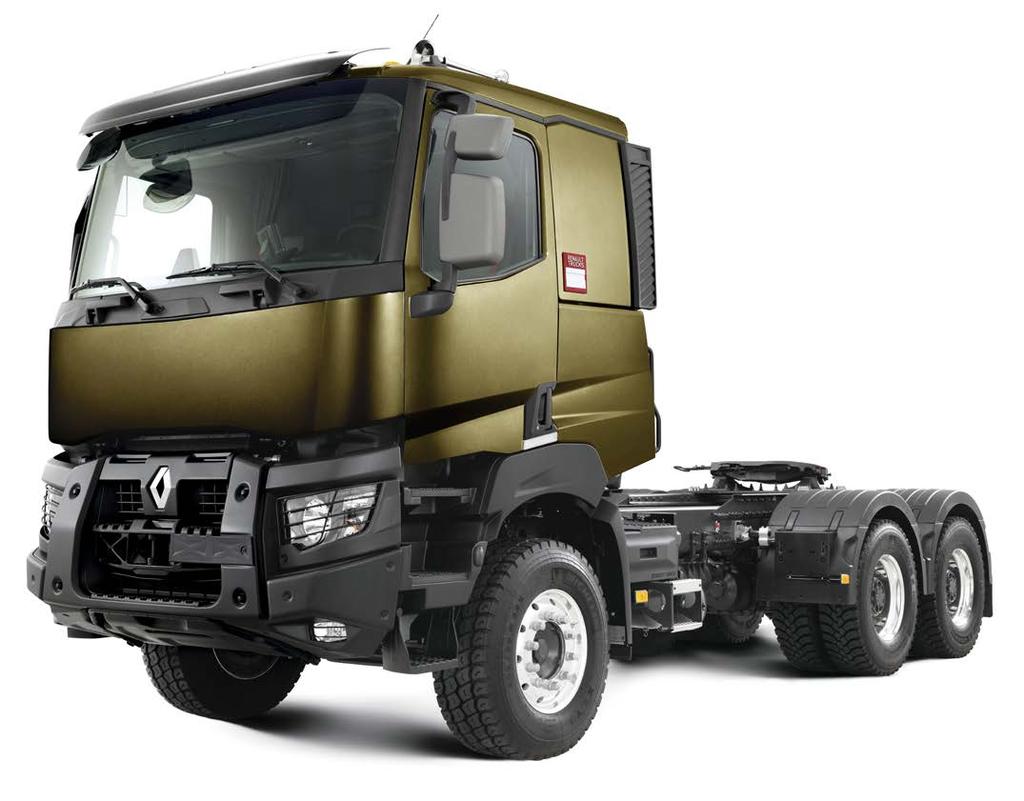 RENAULT TRUCKS_ 24 25 RENAULT TRUCKS_ A TÖKÉLETES MUNKAESZKÖZ A fülke és