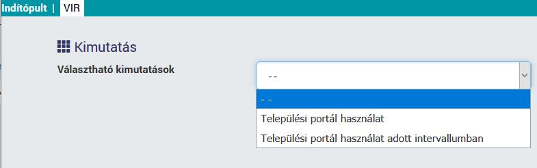 Létrehozáskor lehet teljes forgalomról szóló kimutatás készíteni,