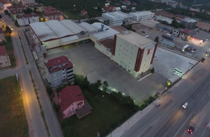 LOCATIONS & CAPACITIES CRACKING PLANT 1