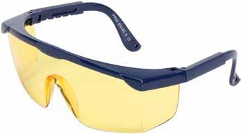 párnázott, ahol a fej érintkezik a sisakkal Megfelel az EN 166 és 170 szabványnak Csz.: 0899 101 202 Kontraszt szemüveg UV szivárgáskereső szemüveg.