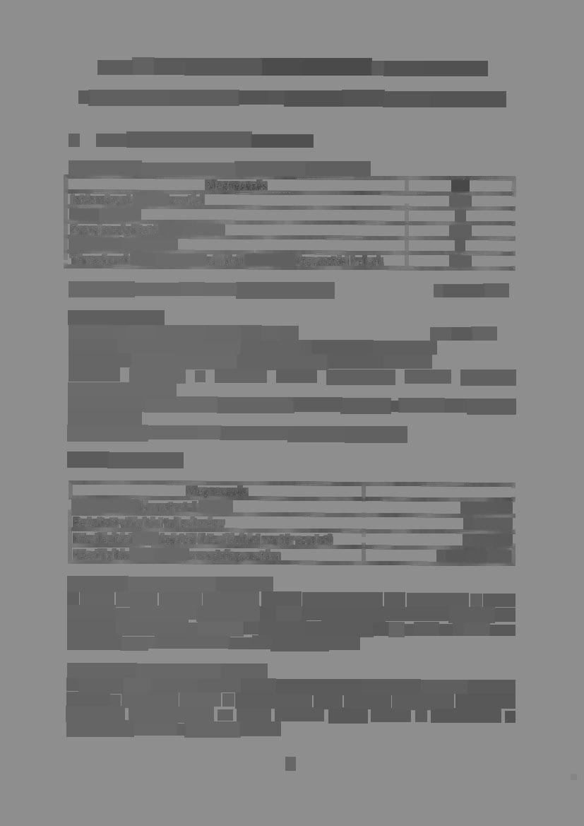 209. ÉVI ÉVES KÖZSZOLGÁLTATÁSI SZERZŐDÉS. számú melléklete A Közszolgáltatási Kötelezettség 209. évi mennyiségi és/vagy minőség i követelményei.