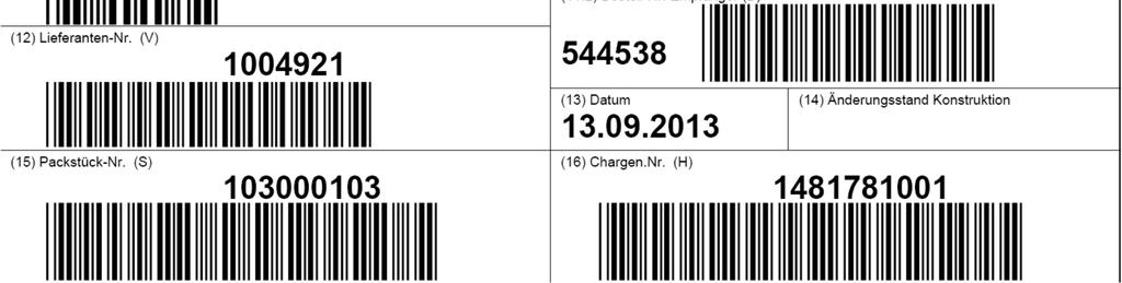 (7) Egységcsomagok száma = Csomagok vagy rakományhordozók száma (9) Töltet = Egységcsomagok tartalmának mennyisége Ha a szállítási mennyiség több egységcsomagból