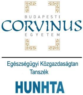 Budapesti Corvinus Egyetem Egészségügyi Közgazdaságtan Tanszék Dr