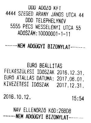 ábra Pénzváltás Vételi bizonylat 66.