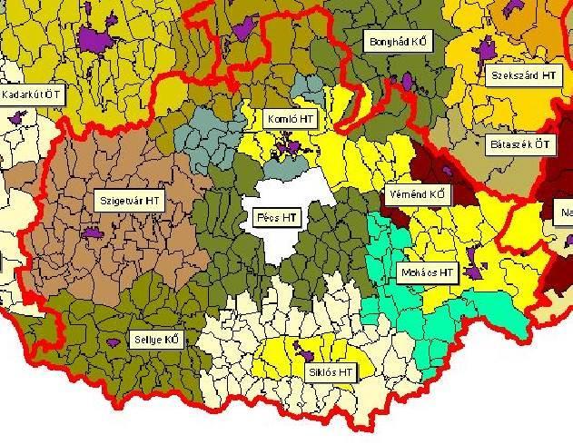 V. SZÁMÚ FÜGGELÉK A MEGYÉK ÉS A FŐVÁROS ADATLAPJAI Baranya megye BARANYA MEGYE TŰZOLTÓSÁGAI 93 Terület: 442 9,59 km 2 Népesség: 386 441 fő Járások száma: 10 Települések száma: 301 Katasztrófavédelmi